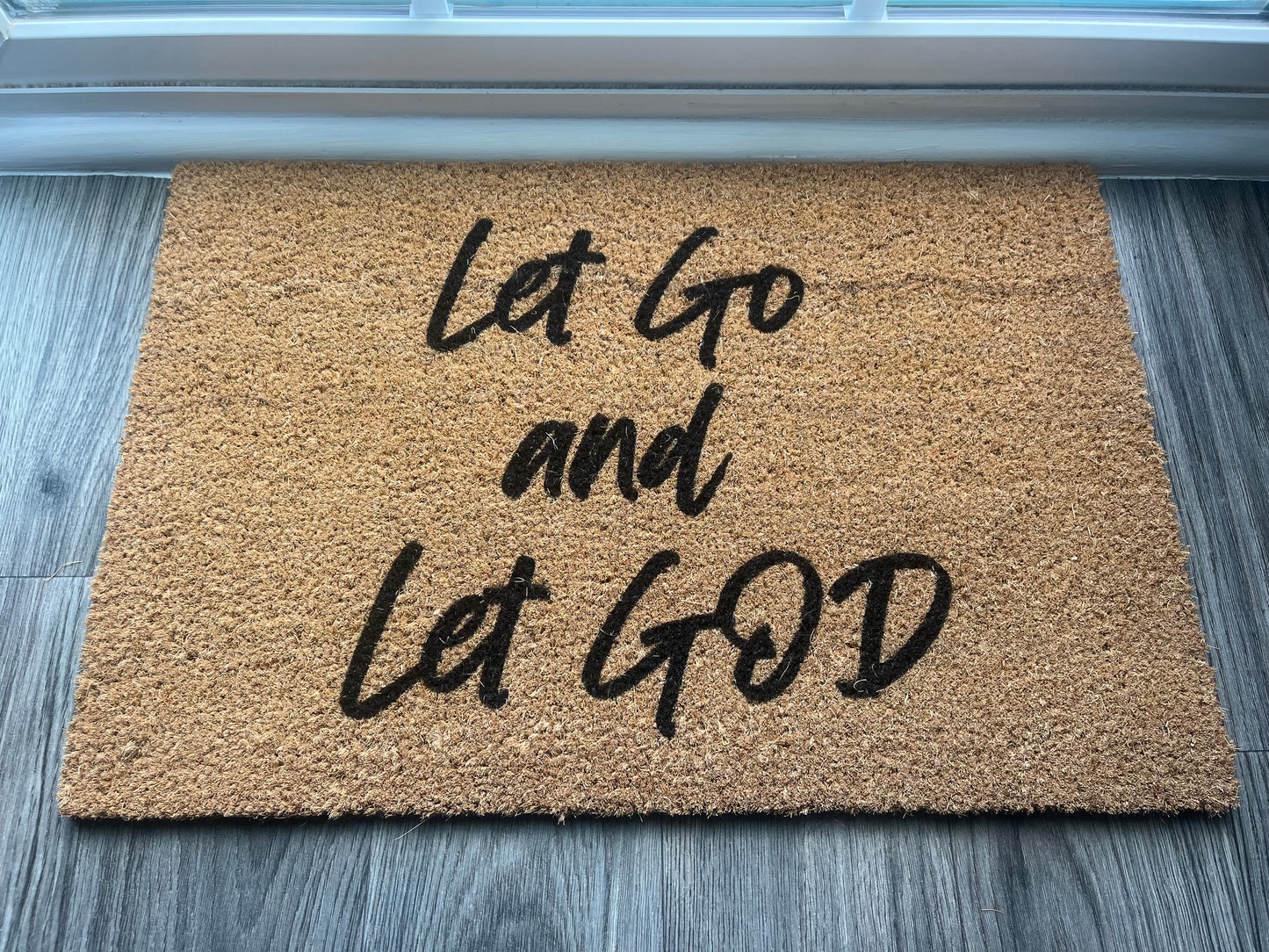 Let Go and Let God