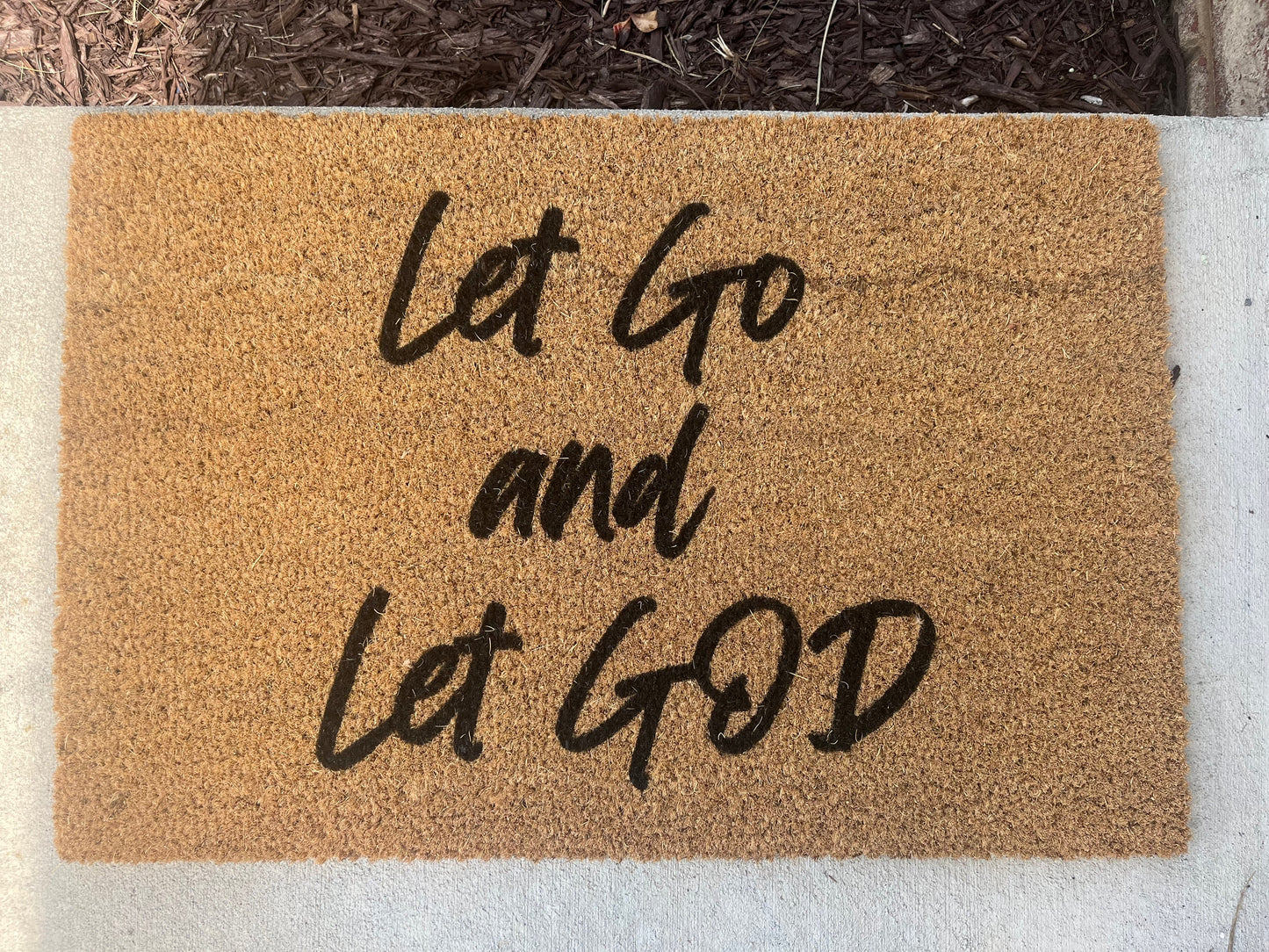 Let Go and Let God